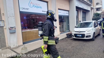 Incendio in appartamento sulla Cassia Sud