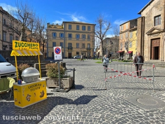 Viterbo - Fiera dell'Annunziata - Piazza San Faustino