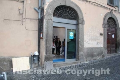 Filippo Rossi inaugura la sede di Viva Viterbo