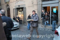 Filippo Rossi inaugura la sede di Viva Viterbo