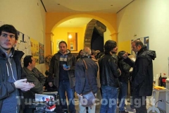Filippo Rossi inaugura la sede di Viva Viterbo
