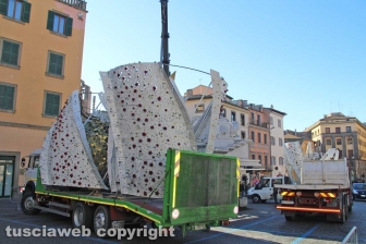 Fiore del cielo a piazza del Teatro