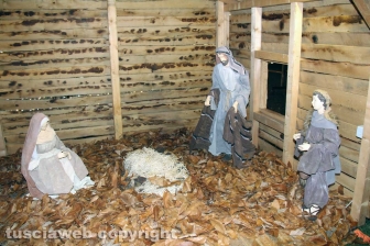 Il presepe a piazza del Comune