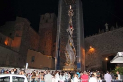 Macchina di santa Rosa - Fiore del cielo si veste di bianco e si illumina