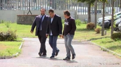 Fiorito arriva in procura