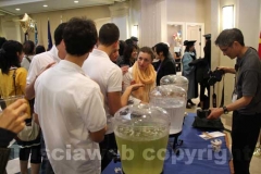 I ragazzi dell\'orchestra al Soka performing arts center