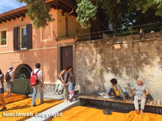 Floating piers sul lago d\'Iseo