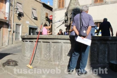 Viterbo civica - Fontan di piano ripulita