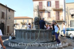 Viterbo civica - Fontan di piano ripulita