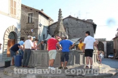 Viterbo civica - Fontan di piano ripulita
