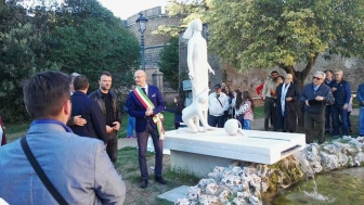 Civita Castellana - Inaugurata la “Fontana delle acque vergini” di Paternesi