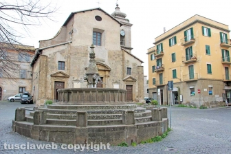 Viterbo - La fontana di San Faustino