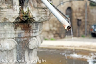 Viterbo - La fontana di Pianoscarano