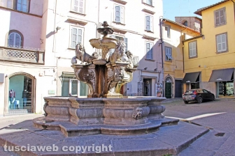 Viterbo - La fontana di piazza delle Erbe