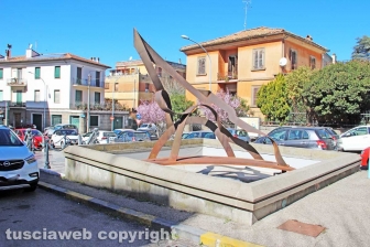 Viterbo - La fontana di piazza Vittorio Veneto