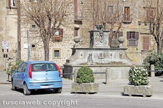 La fontana di Bagnaia