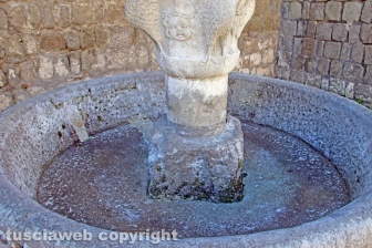 Viterbo - La fontana di piazza San Lorenzo