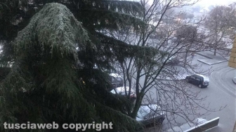 Nevica a Viterbo