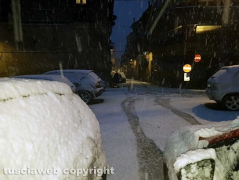 Maltempo - Bagnaia sotto la neve