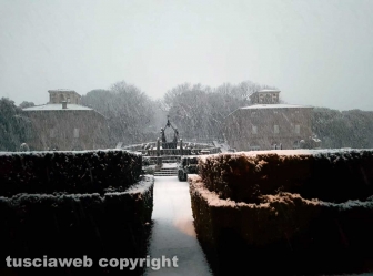 Maltempo - Bagnaia sotto la neve