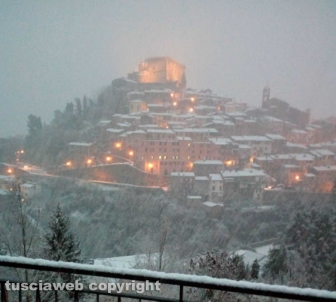 Maltempo - Soriano sotto la neve