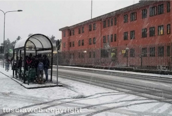 Maltempo - Montefiascone sotto la neve