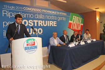 Viterbo - Alessandro Romoli eletto coordinatore provinciale Forza Italia