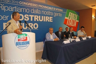 Viterbo - Congresso provinciale Forza Italia - Giulio Marini