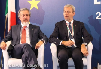 Francesco Battistoni alla Convention Forza Italia