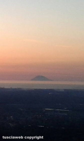Tramonto sullo Stromboli - Lina Femiano