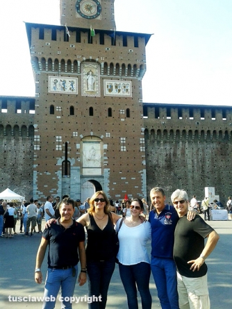 Palazzo sforzesco - Milano - Paolo, Pina, Victoria, Pigi e Carlo