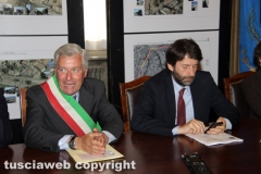 Viterbo  - Franceschini a palazzo dei Priori