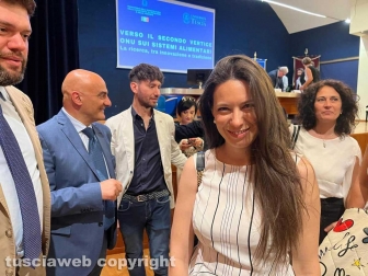 Viterbo - Francesco Lollobrigida all'evento dell'Unitus - Antonella Sberna