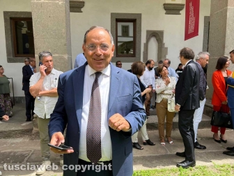 Viterbo - Francesco Lollobrigida all'evento dell'Unitus - Il prefetto Antonio Cananà