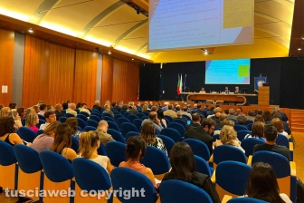 Viterbo - Francesco Lollobrigida all'evento dell'Unitus