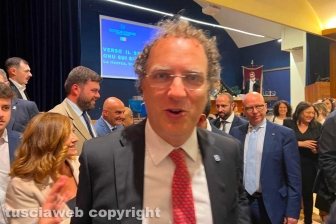 Viterbo - Stefano Ubertini all'evento dell'Unitus