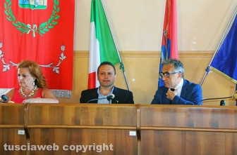 Civita Castellana - Consiglio comunale - Turchetti e Caprioli