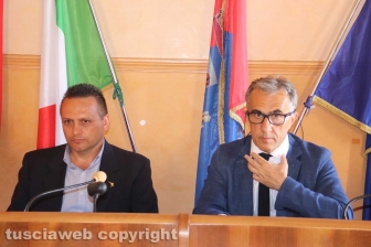 Civita Castellana - Consiglio comunale - Turchetti e Caprioli