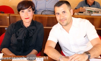 Luca Giampieri e Simonetta Colella (FdI)