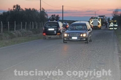Tuscania - Frontale in strada Dogana