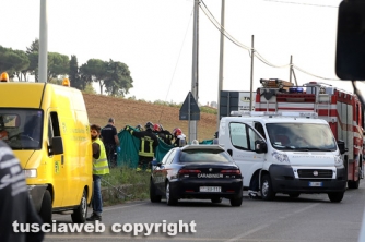 Valentano - Frontale, muore ragazzo di 21 anni