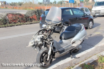 Frontale scooter-auto