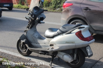 Frontale scooter-auto
