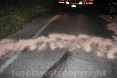 Il frontale sulla Cassia