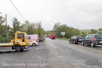 Viterbo - Frontale sulla Teverina