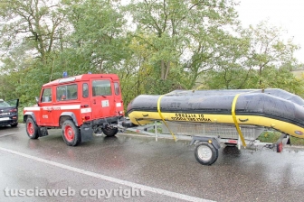 Viterbo - Frontale sulla Teverina