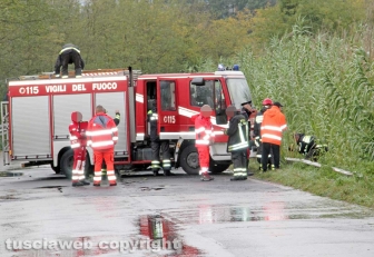 Viterbo - Frontale sulla Teverina