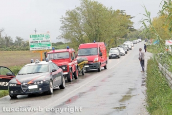Viterbo - Frontale sulla Teverina