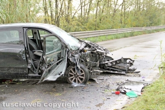 Viterbo - Frontale sulla Teverina