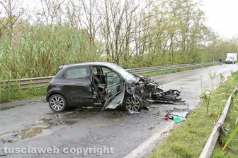 Viterbo - Frontale sulla Teverina